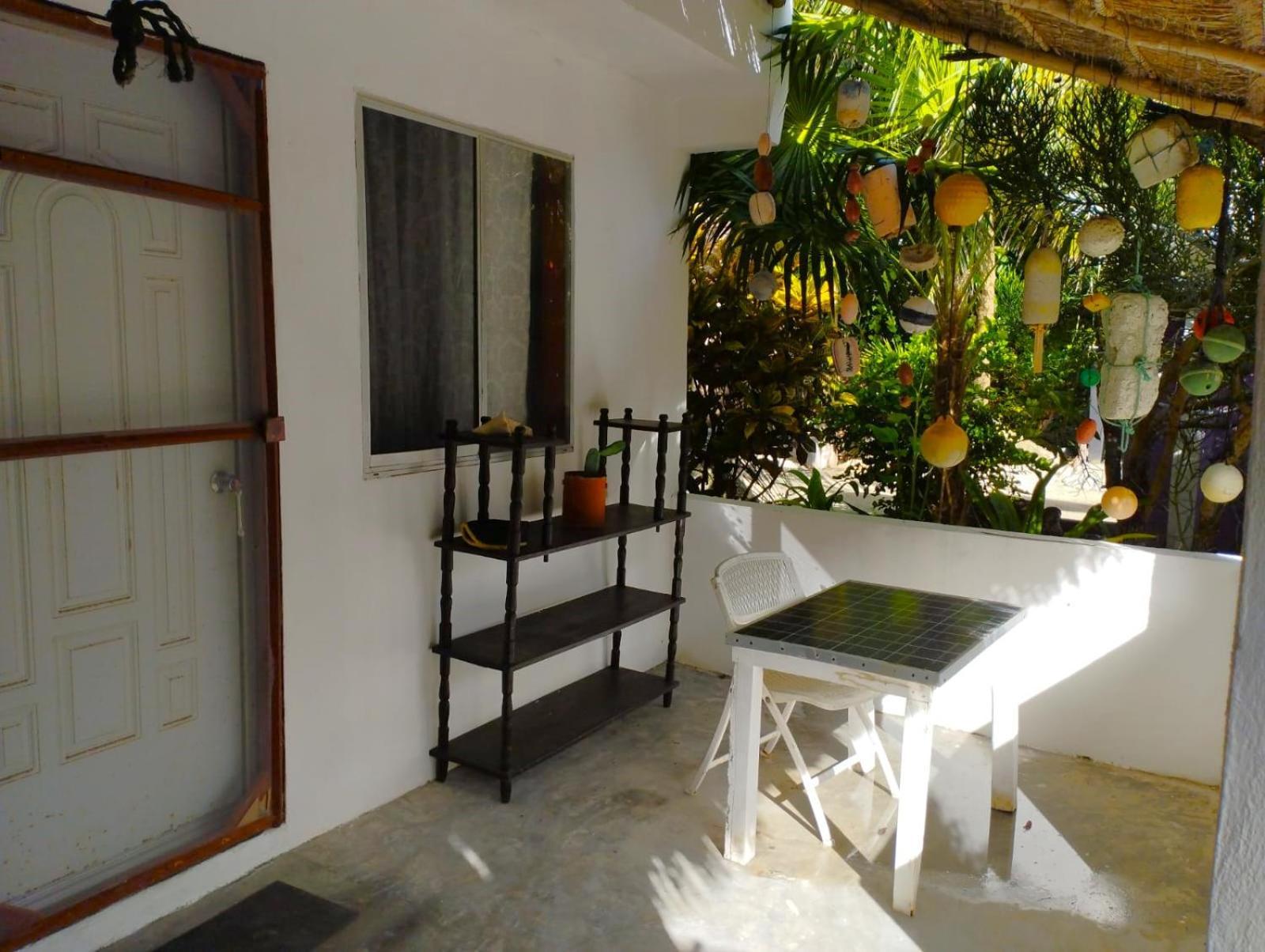 Lunazul Eco-Cabana Frente Al Mar Mahahual Exterior foto